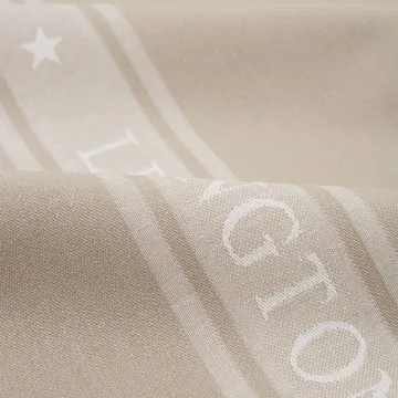 Icons Star kitchen towel 50x70 cm - beige-white - Lexington