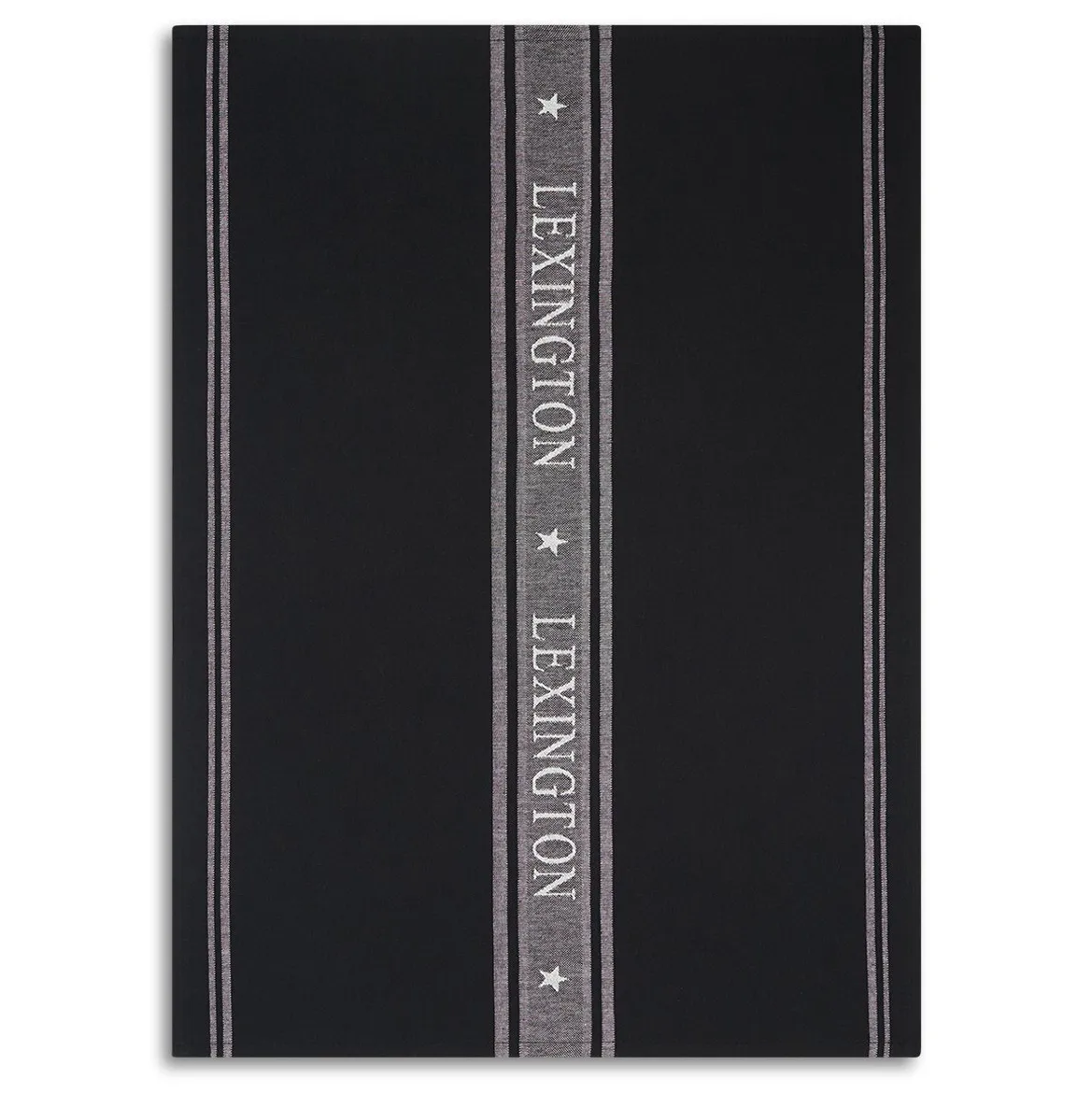 Icons Star kitchen towel 50x70 cm, black-white Lexington