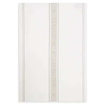 Icons Star kitchen towel 50x70 cm - white-beige - Lexington