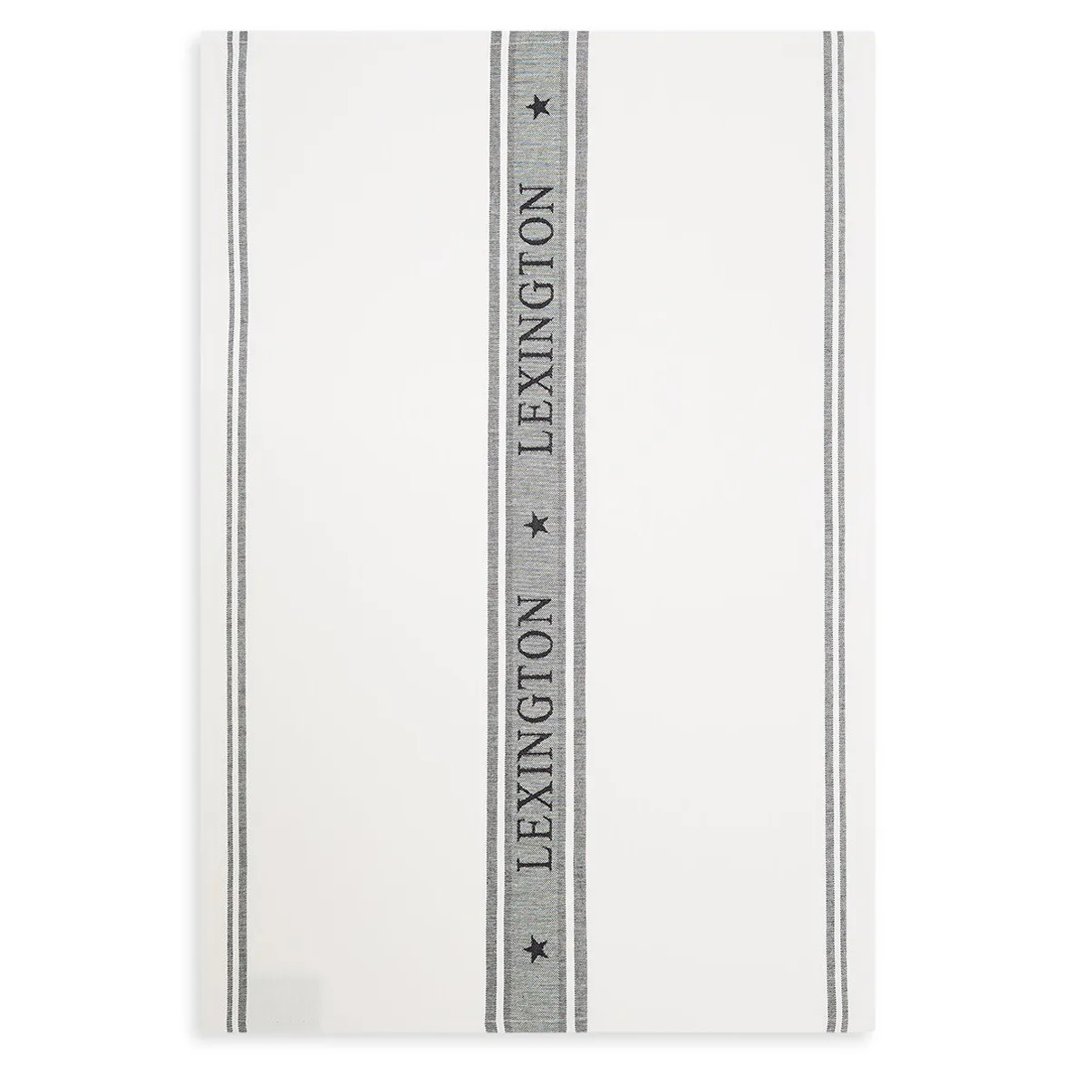Icons Star kitchen towel 50x70 cm, white-black Lexington