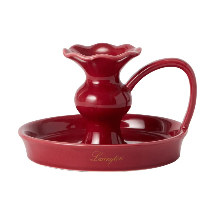 Lexington low candlestick - Red, 15x14x11 cm - Lexington