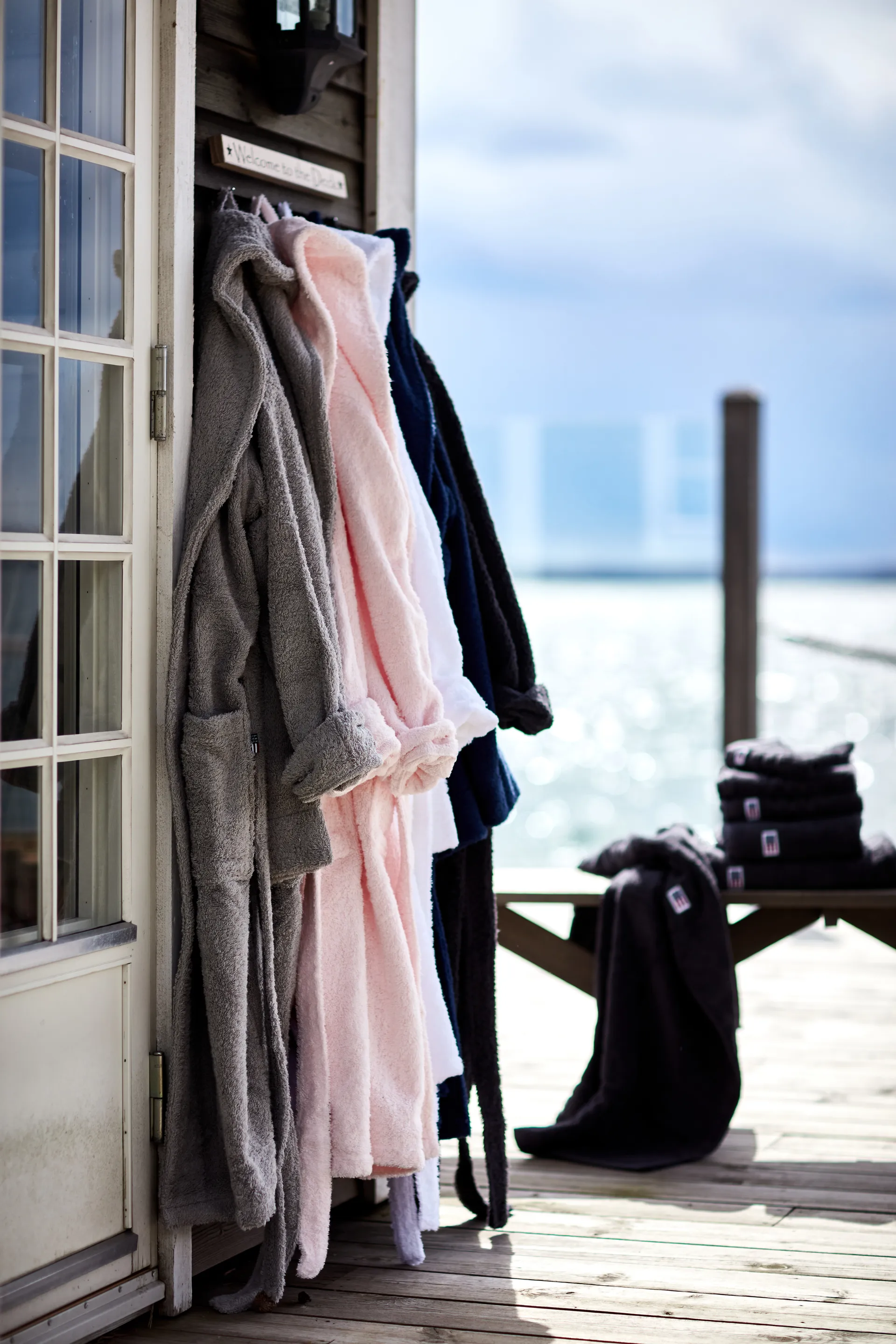 Lexington Original bathrobe S, grey Lexington