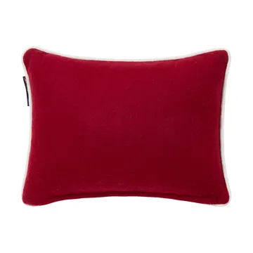 Ornament wool mix cushion 30x40 cm - Red-white - Lexington