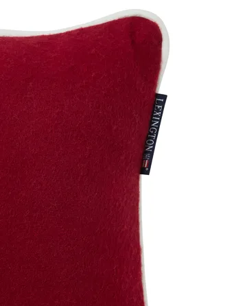 Ornament wool mix cushion 30x40 cm - Red-white - Lexington
