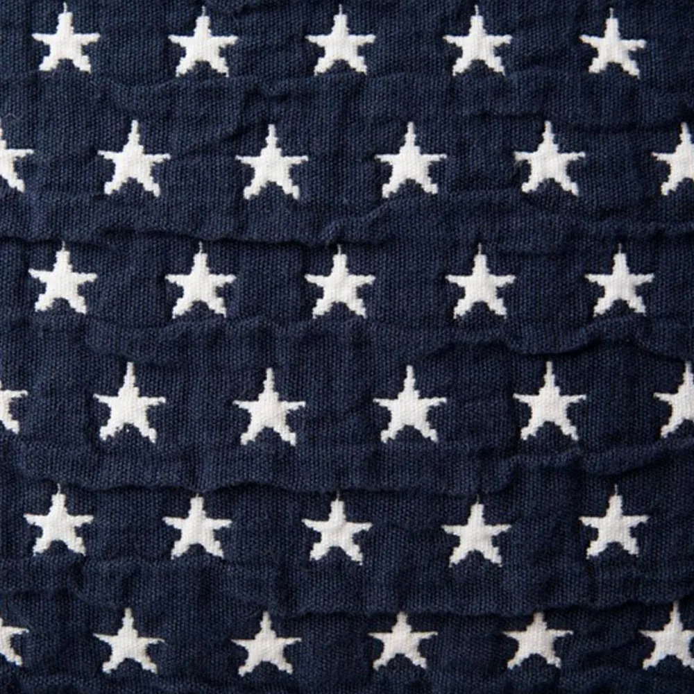 Star bedspread, Navy, 260x240 Lexington