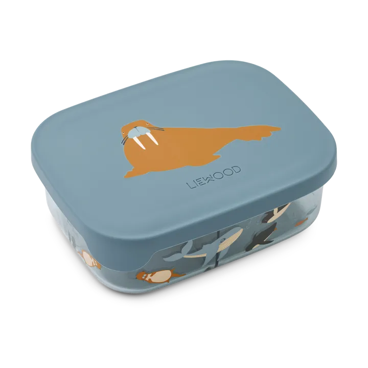 Arthur lunchbox 13.5x17 cm - Arctic Sea-Ocean view - Liewood
