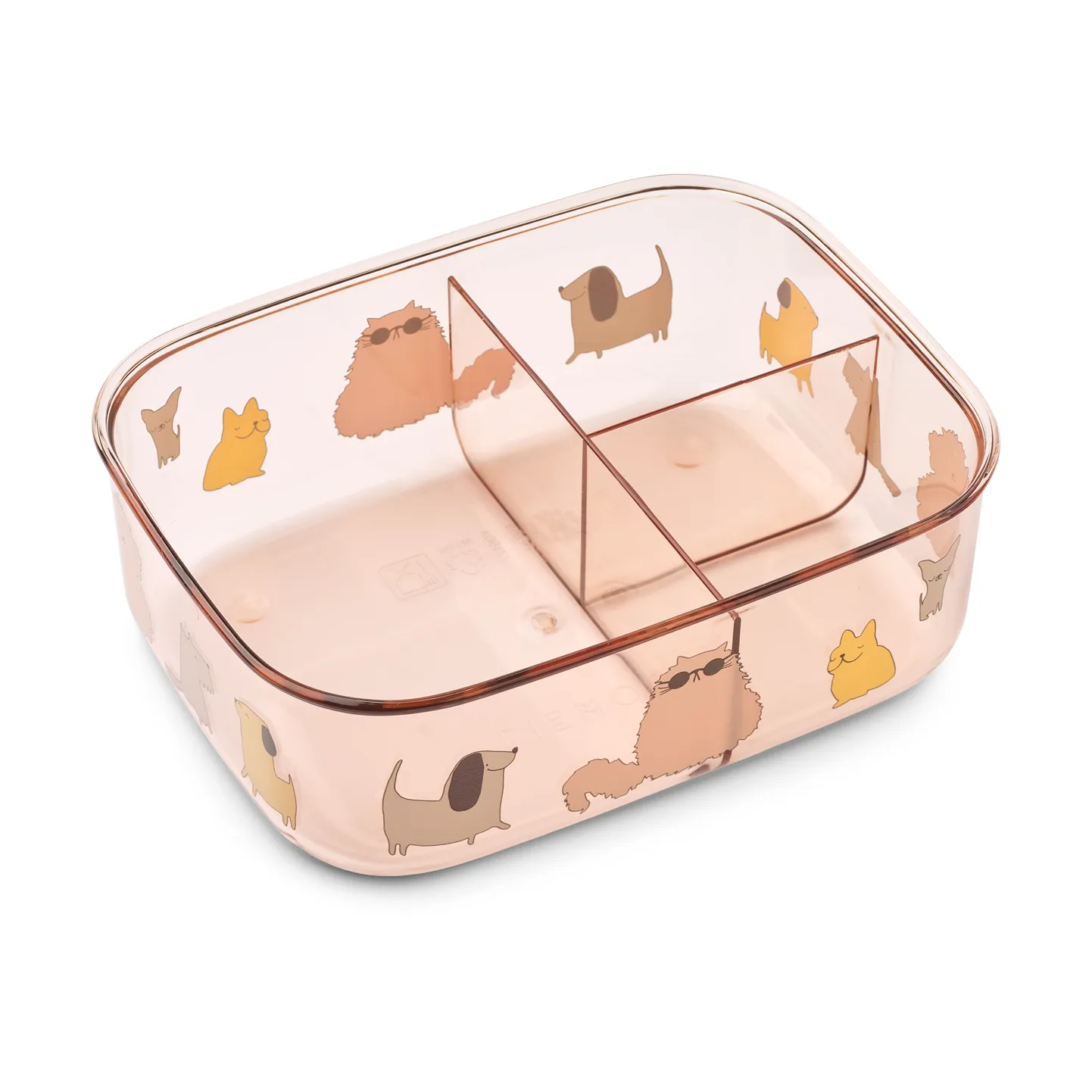 Arthur lunchbox 13.5x17 cm, Cats and Dogs-Sandy Liewood