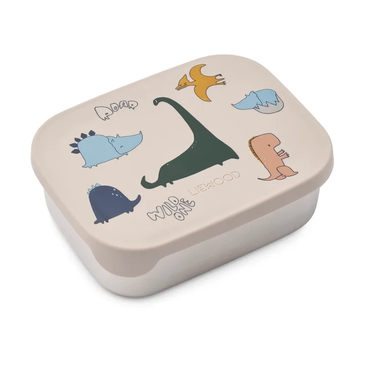 Arthur lunchbox 13.5x17 cm - Dino roar/Sandy - Liewood