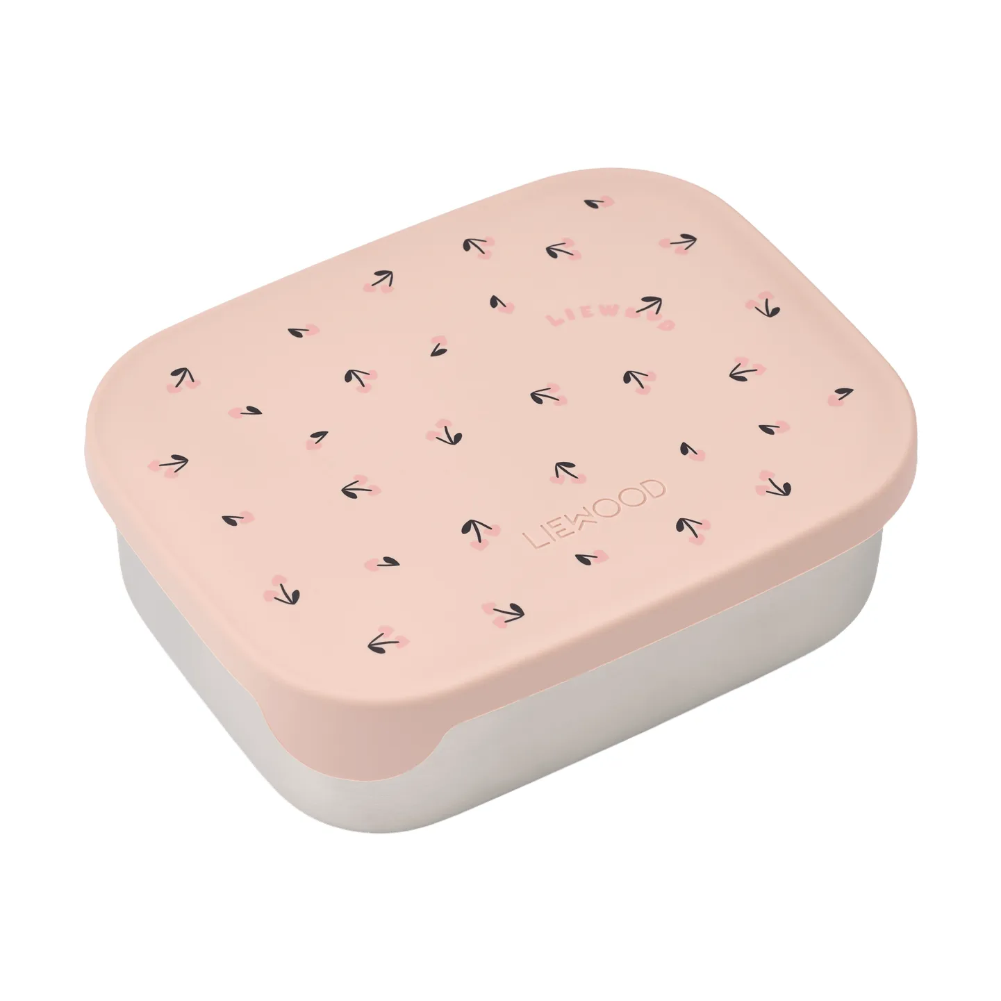 Arthur lunchbox 13.5x17 cm, Mini Cherry heart-Rosey Liewood