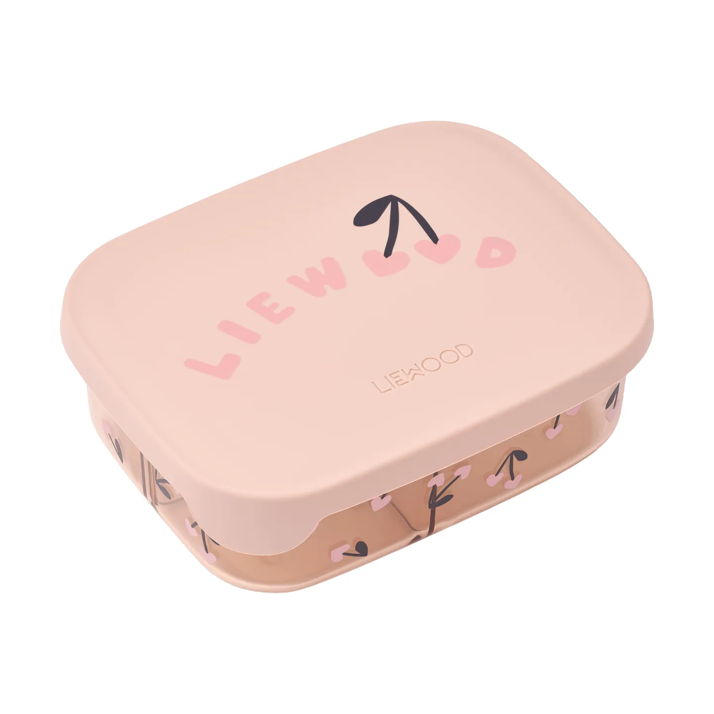 Arthur Tritan lunch box 13.5x17 cm, Cherry heart liewood-Rosey Liewood