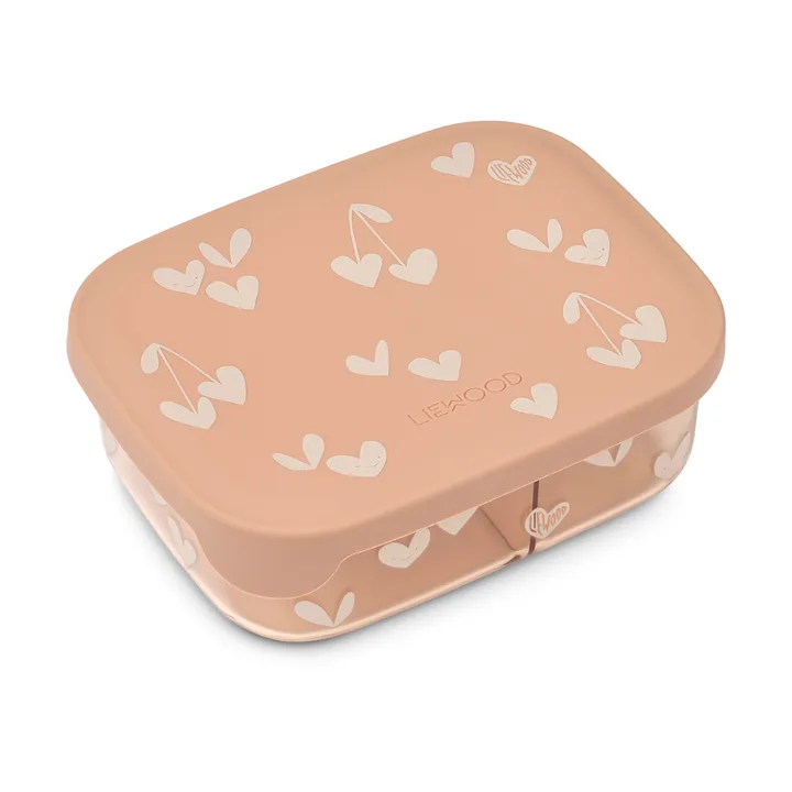 Arthur Tritan lunch box 13.5x17 cm - Sweethearts-pale tuscany - Liewood