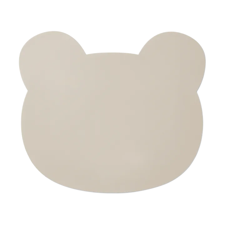 Aura bear placemat - Sandy - Liewood