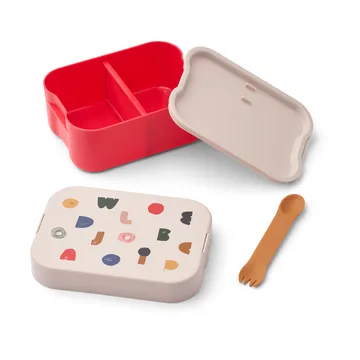 Chelsey printed lunchbox set 2 pieces - Characters-Sandy - Liewood