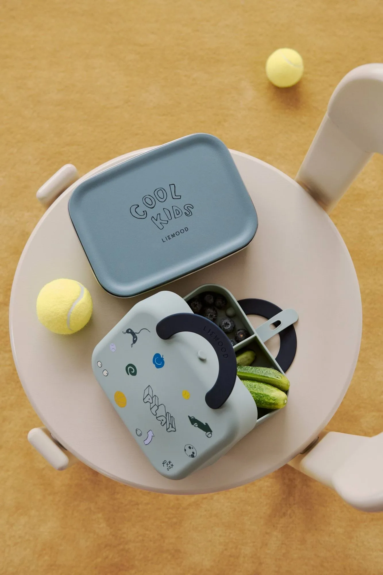 Elara lunch box, Play-Dusty Peppermint Liewood