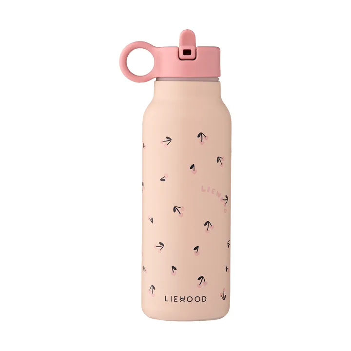 Falk water bottle 35 cl - Mini Cherry heart-Rosey - Liewood
