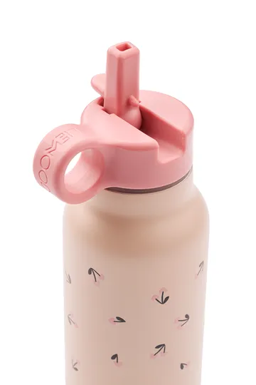 Falk water bottle 35 cl - Mini Cherry heart-Rosey - Liewood