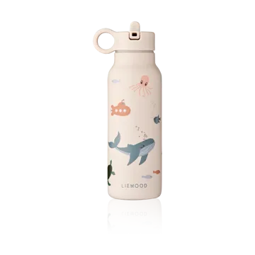 Falk water bottle 35 cl - Sea creature-Sandy - Liewood