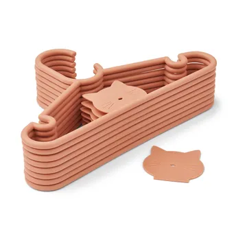 Falton cat hanger 8-pack - Tuscany rose - Liewood