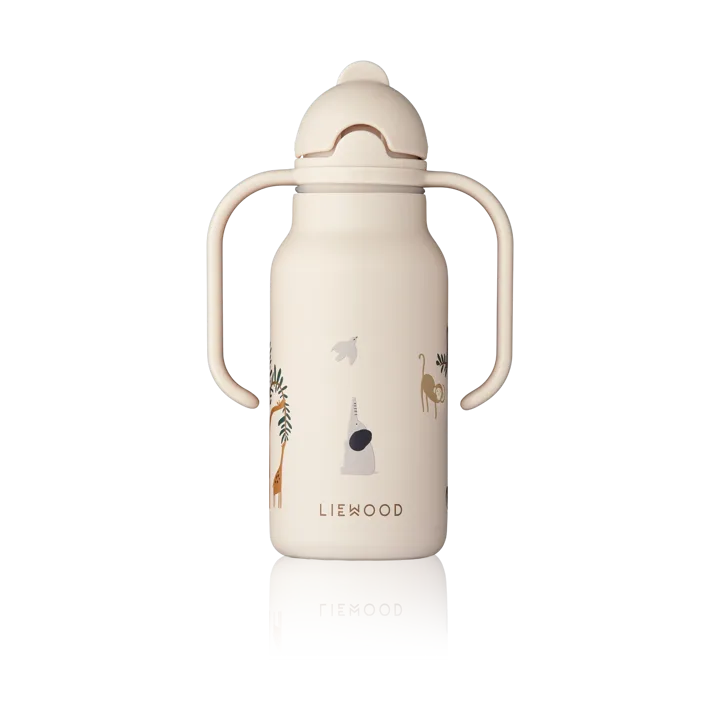 Kimmie water bottle 25 cl - All together-Sandy - Liewood