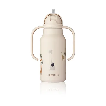 Kimmie water bottle 25 cl - All together-Sandy - Liewood