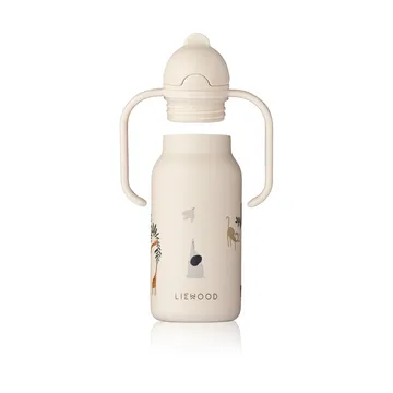 Kimmie water bottle 25 cl - All together-Sandy - Liewood