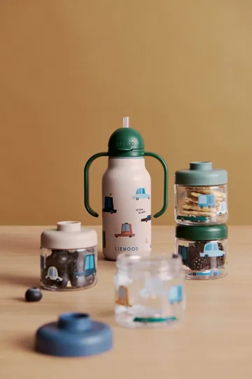 Kimmie water bottle 25 cl - Cars-Sandy - Liewood