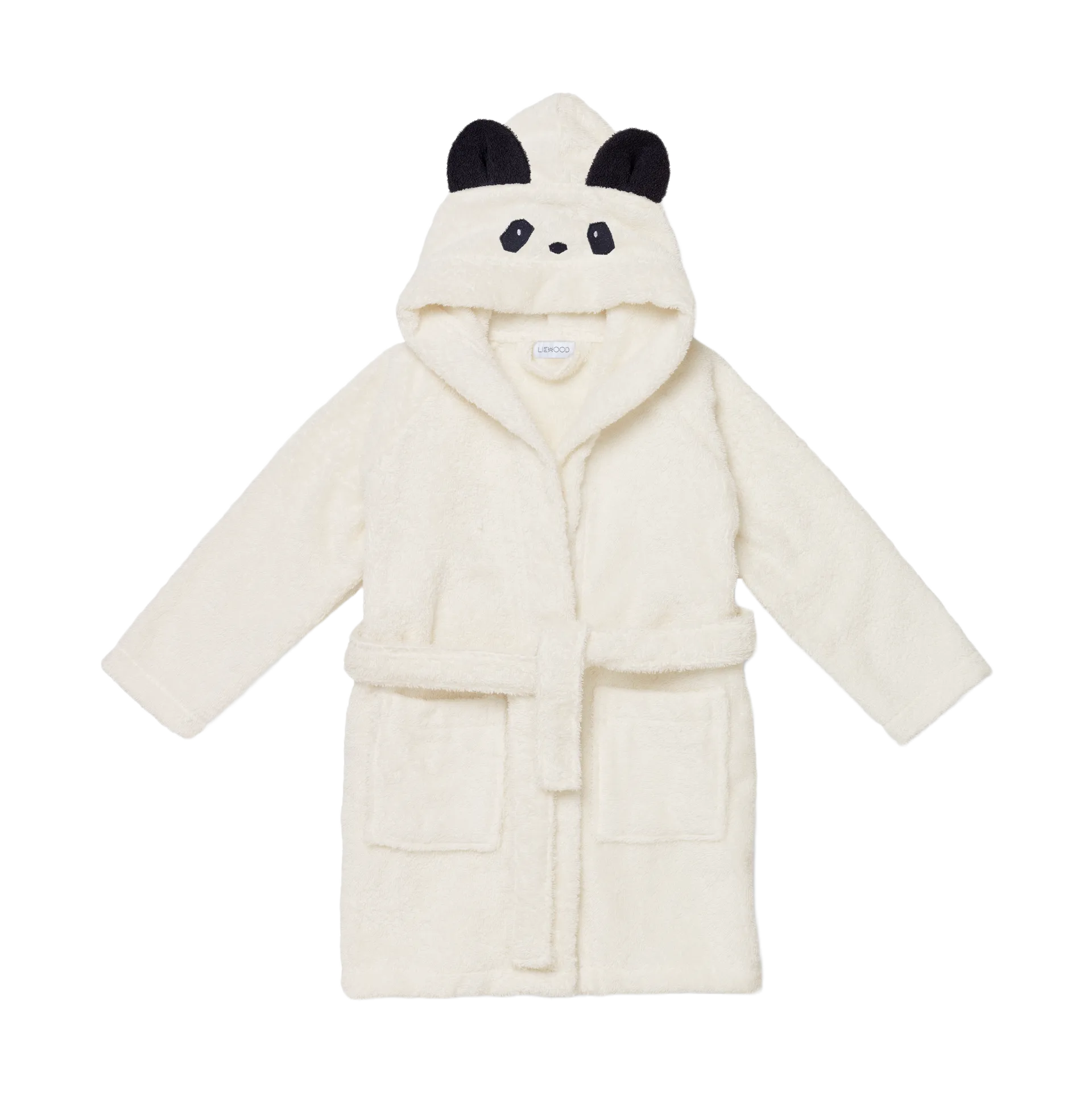 Lily bathrobe, Panda cream de la cream, 1-2 years Liewood