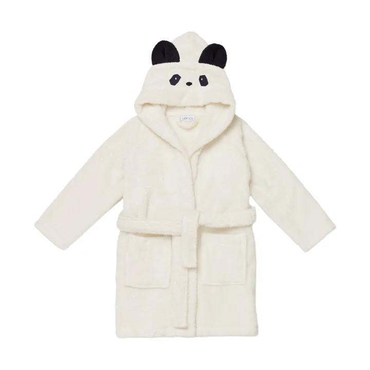 Lily bathrobe, Panda cream de la cream - 5-6 years - Liewood