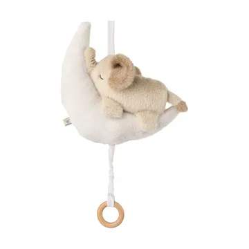Manyd baby elephant music mobile - Mist-Sandy - Liewood