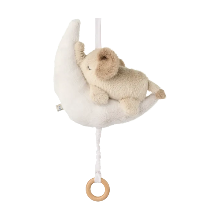Manyd baby elephant music mobile - Mist-Sandy - Liewood