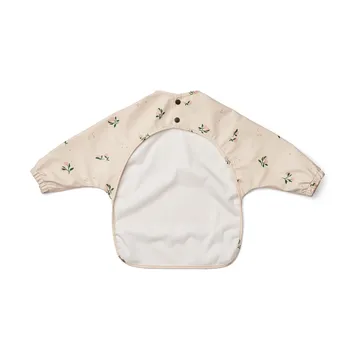 Merle bib with sleeve - Peach-Sea shell mix - Liewood
