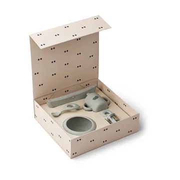 Mileah baby mealtime set - Dove blue - Liewood