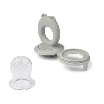 Miranda tasting button 2 pieces - Whale blue-Dove blue - Liewood