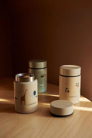 Nadja food thermos 0.25 L - Peach-Sea shell mix - Liewood