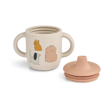 Neil sippy cup 15 cl - Cats and Dogs-Sandy - Liewood