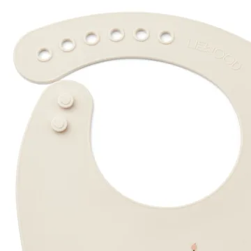 Tilda bib silicone 2-pack - Peach-Sea shell mix - Liewood