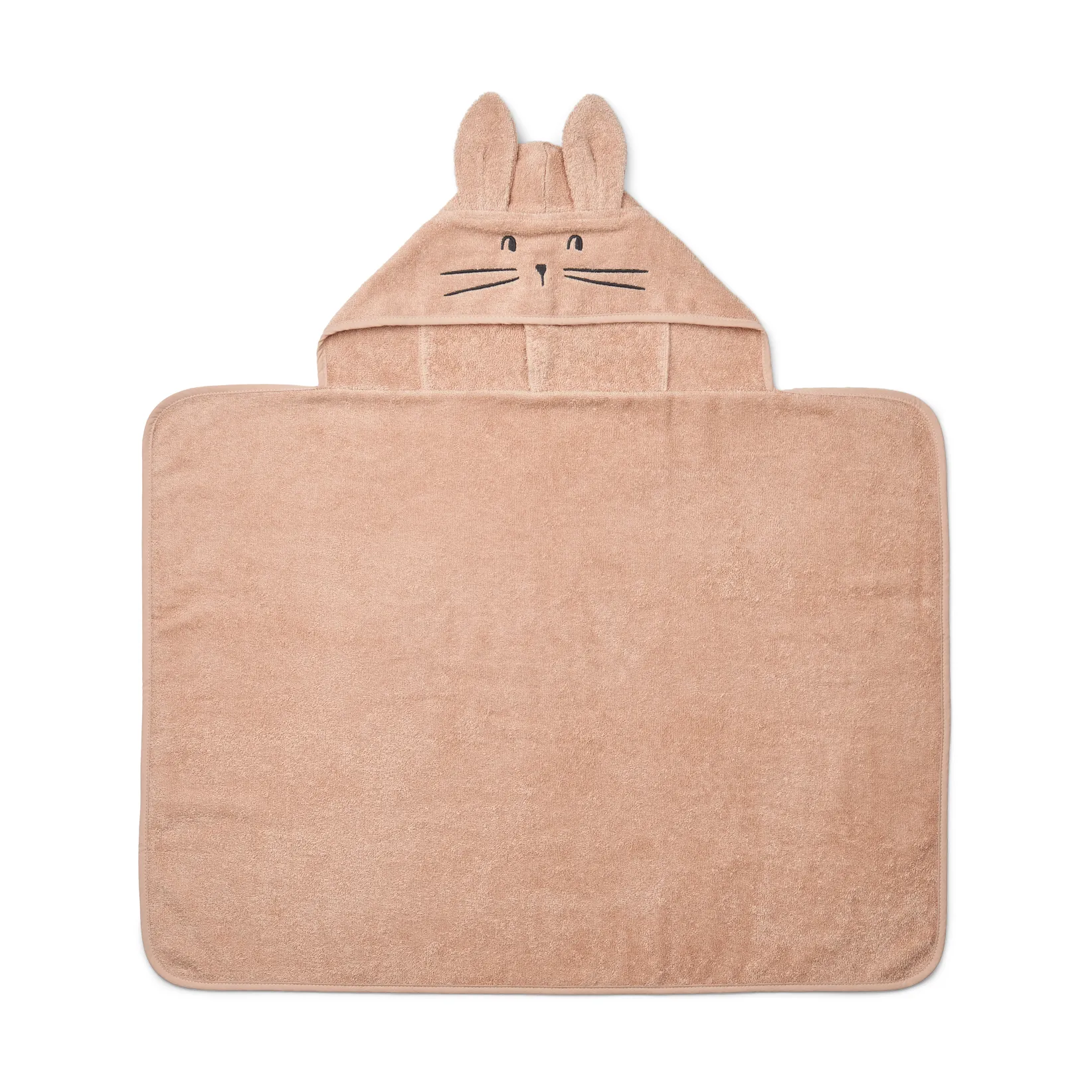 Vilias rabbit hooded bath towel 60x80 cm, Pale Tuscany Liewood