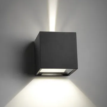 Cube XL Up/Down wall lamp - Black - Light-Point