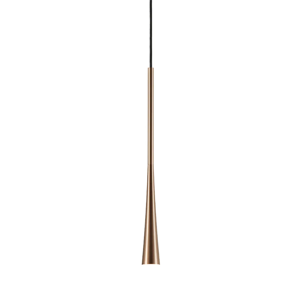Drop S1 pendant lamp, Rose gold Light-Point