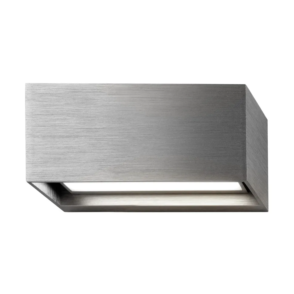 Linea W1 wall lamp switch tune, Titanium, 7x15 cm Light-Point