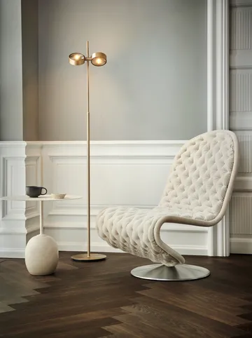 Orbit floor lamp - Brass - Light-Point