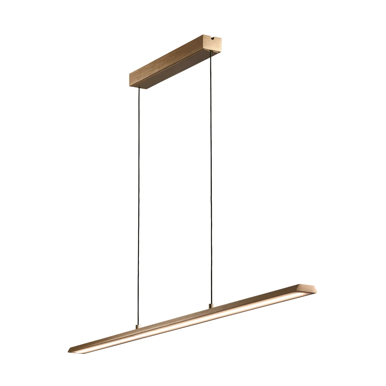 Slim S1200 pendant lamp, Rose gold Light-Point