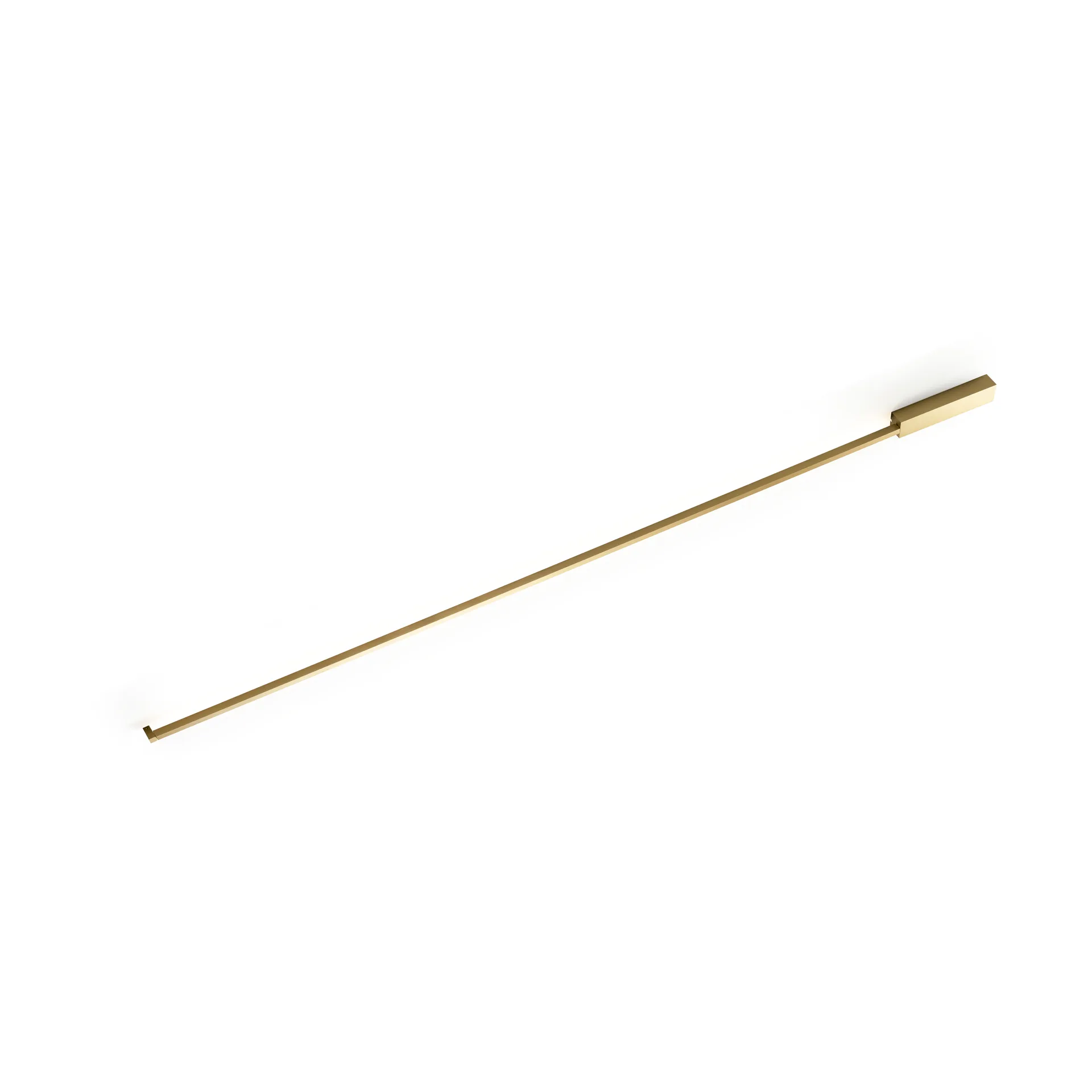 Stripe C/W wall lamp, Brass, 4x200 cm Light-Point