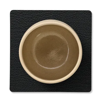 Bull coaster square - black - LIND DNA