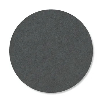 Cloud coaster reversible  circle 1 pcs - anthracite-light grey - LIND DNA