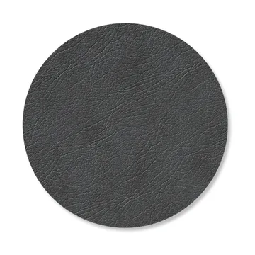 Cloud-Nupo coaster reversible circle 1 pcs - anthracite-pastel green - LIND DNA