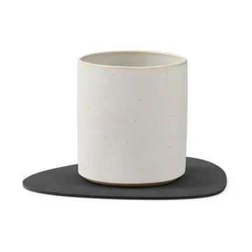 Cloud-Nupo coaster reversible curve 1 pcs - anthracite-pastel green - LIND DNA