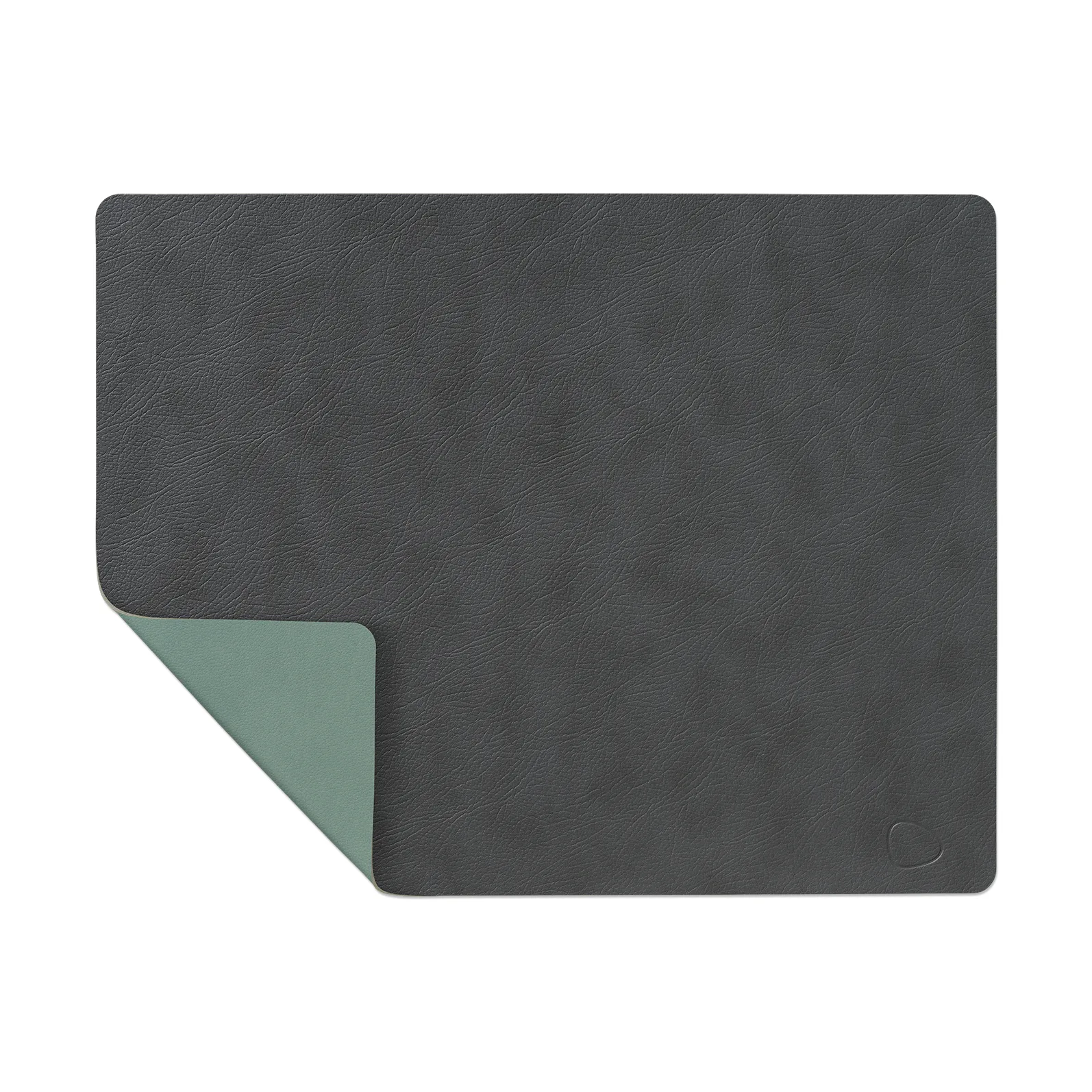 Cloud-Nupo placemat reversible square 1 pcs, anthracite-pastel green LIND DNA