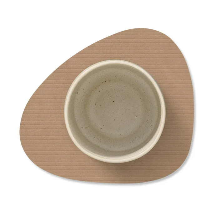 Corduroy coaster curve, Nougat LIND DNA