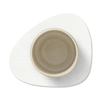 Corduroy coaster curve - Pure white - LIND DNA